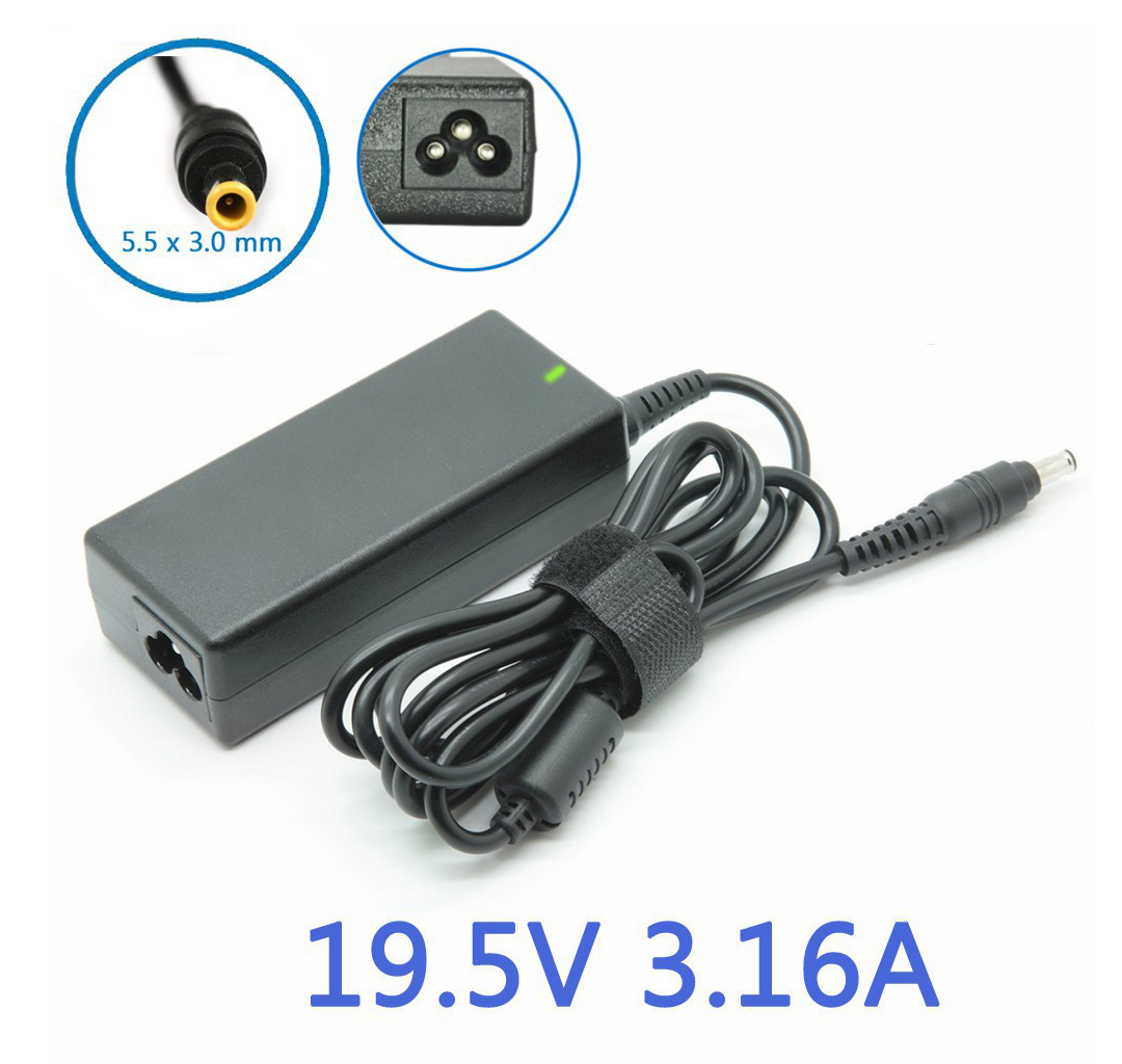 Sạc Adapter Laptop Samsung 19V 3.16A 60W đầu 5.5x3.0mm Chính hãng